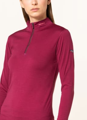 DEVOLD Functional underwear and shirt BREEZE in merino wool, Color: DARK RED (Image 1)