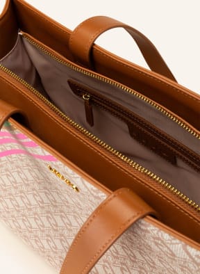 LIU JO Shopper, Color: LIGHT BROWN/ ORANGE/ PINK (Image 1)