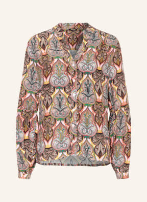 MORE & MORE Blouse , Color: DUSKY PINK/ PINK/ TEAL (Image 1)