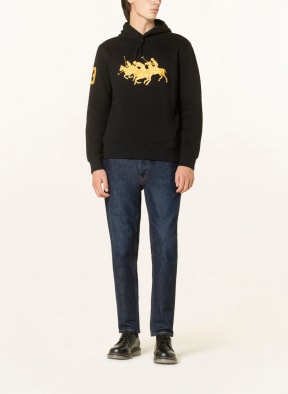 POLO RALPH LAUREN Hoodie, Farbe: SCHWARZ/ DUNKELGELB (Bild 1)