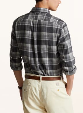 POLO RALPH LAUREN Flanellhemd Classic Fit, Farbe: GRAU/ DUNKELGRAU/ HELLGRAU (Bild 1)