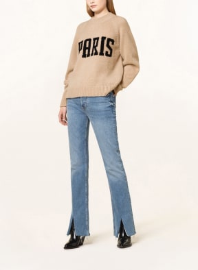 ANINE BING Pullover KENDRICK aus Merinowolle, Farbe: BEIGE/ SCHWARZ (Bild 1)