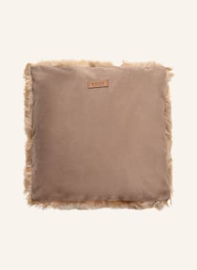 WEICH Alpaca decorative cushion MIA with feather filling, Color: CREAM (Image 1)