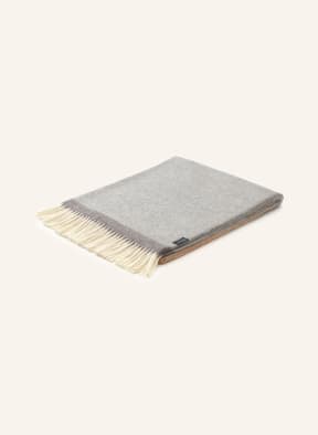 WEICH Alpaca throw MERIMA, Color: GRAY/ BEIGE/ ECRU (Image 1)