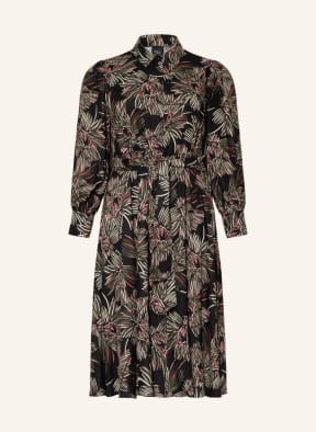 MARINA RINALDI PERSONA Hemdblusenkleid , Farbe: SCHWARZ/ ROSA/ OLIV (Bild 1)