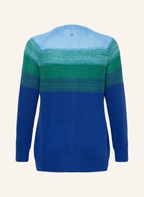 MARINA RINALDI SPORT Pullover, Farbe: BLAU/ GRÜN/ HELLBLAU (Bild 1)