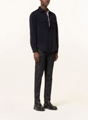 manzoni 24 Reversible overshirt , Color: DARK BLUE (Image 1)