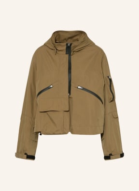 LUISA CERANO Jacket with detachable hood, Color: BROWN (Image 1)