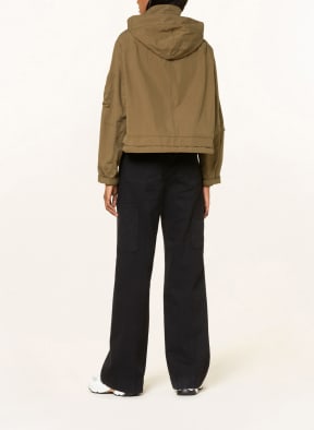 LUISA CERANO Jacket with detachable hood, Color: BROWN (Image 1)