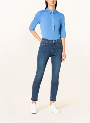 MARC CAIN Jeans SILEA with decorative gems, Color: 353 blue denim (Image 1)