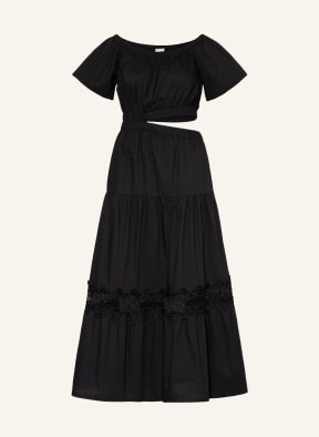 Alc black hotsell and white dress