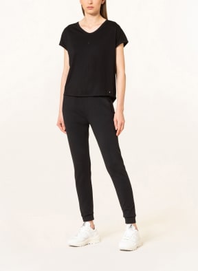 10DAYS Trousers in jogger style, Color: BLACK (Image 1)