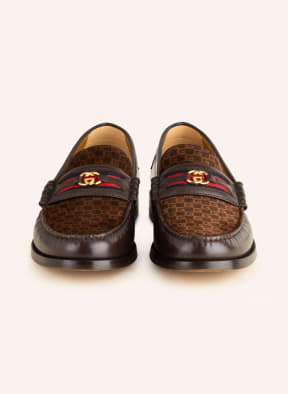 GUCCI Loafers GG, Color: BROWN (Image 1)