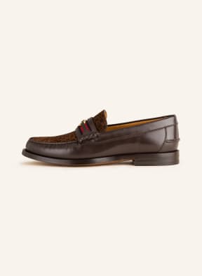 GUCCI Loafers GG, Color: BROWN (Image 1)