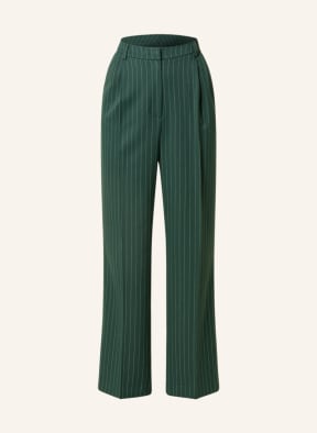KARO KAUER Marlenehose , Farbe: GRÜN/ ECRU (Bild 1)