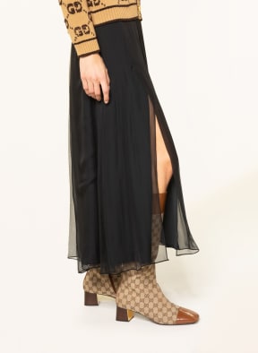 GUCCI Silk skirt, Color: BLACK (Image 1)