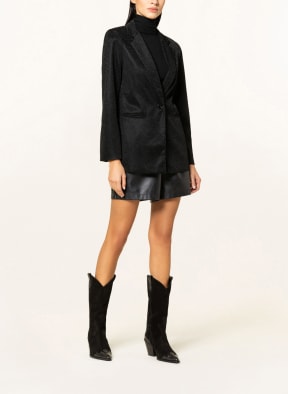 NEO NOIR Blazer AVERY mit Glitzergarn, Farbe: SCHWARZ (Bild 1)