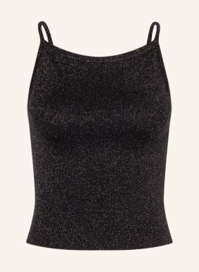 NEO NOIR Top MARTA mit Glitzergarn , Farbe: SCHWARZ (Bild 1)
