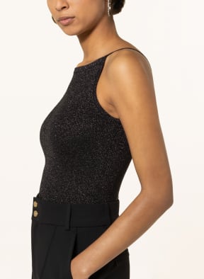 NEO NOIR Top MARTA mit Glitzergarn , Farbe: SCHWARZ (Bild 1)