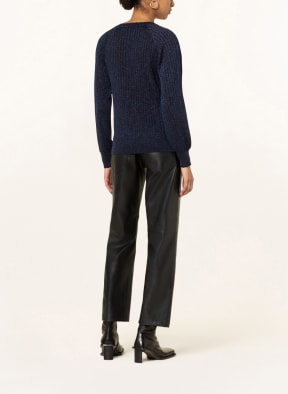 NEO NOIR Pullover BENJA mit Glitzergarn , Farbe: DUNKELBLAU (Bild 1)