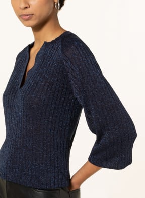 NEO NOIR Pullover BENJA mit Glitzergarn , Farbe: DUNKELBLAU (Bild 1)