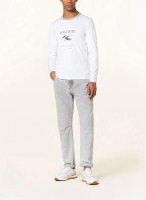 BRUNELLO CUCINELLI Long sleeve shirt, Color: WHITE (Image 1)