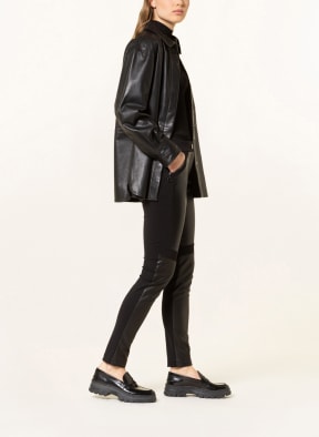 SPORTALM Hose im Materialmix , Farbe: SCHWARZ (Bild 1)