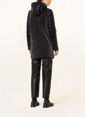 SPORTALM Steppmantel im Materialmix mit Glitzergarn , Farbe: SCHWARZ (Bild 1)