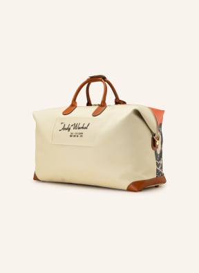 BRIC'S Travel bag ANDY WARHOL , Color: ORANGE/ CREAM/ COGNAC (Image 1)