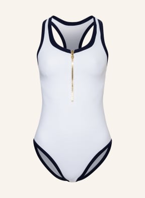 heidi klein Badeanzug BONDI BEACH CORE, Farbe: WEISS/ DUNKELBLAU (Bild 1)