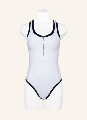 heidi klein Badeanzug BONDI BEACH CORE, Farbe: WEISS/ DUNKELBLAU (Bild 1)