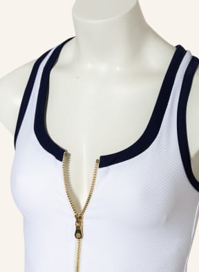 heidi klein Badeanzug BONDI BEACH CORE, Farbe: WEISS/ DUNKELBLAU (Bild 1)