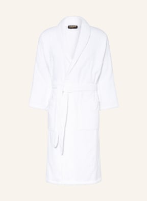 roberto cavalli Home Unisex bathrobe with hood and gift box, Color: WHITE (Image 1)