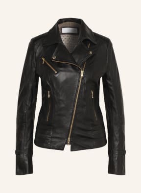 SCHYIA Lederjacke AIGA , Farbe: SCHWARZ (Bild 1)