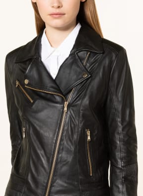 SCHYIA Lederjacke AIGA , Farbe: SCHWARZ (Bild 1)