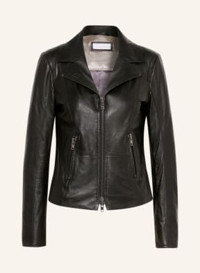 SCHYIA Lederjacke KIRA , Farbe: SCHWARZ (Bild 1)