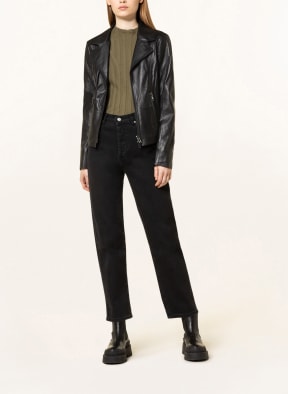 Leather jacket women 2018 hot sale