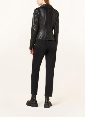 SCHYIA Lederjacke KIRA , Farbe: SCHWARZ (Bild 1)