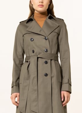 HOBBS Trench coat SASKIA, Color: OLIVE (Image 1)