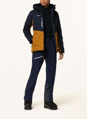 MAMMUT Daunen-Skijacke PHOTICS, Farbe: COGNAC/ BLAU (Bild 1)