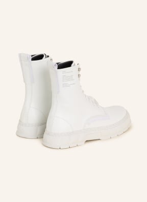 VIRÒN Lace-up boots 1992 APPLESKIN, Color: WHITE (Image 1)