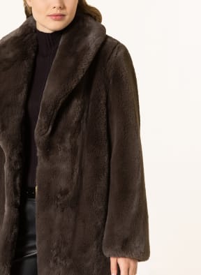 Hobbs monique faux fur coat Clearance