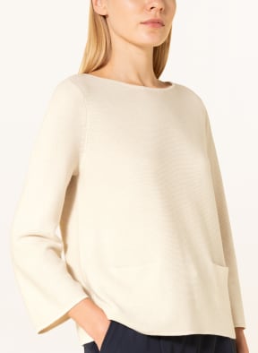 Betty Barclay Sweater with 3/4 sleeves, Color: CREAM (Image 1)