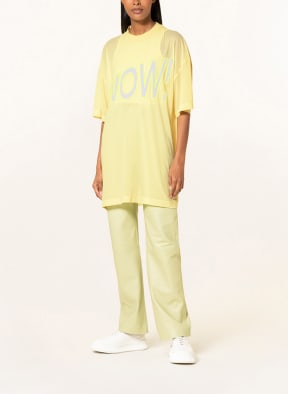 KARO KAUER Oversized-Shirt aus Mesh, Farbe: GELB (Bild 1)