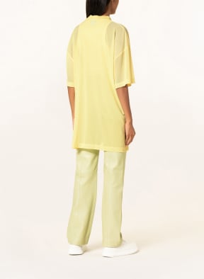 KARO KAUER Oversized-Shirt aus Mesh, Farbe: GELB (Bild 1)