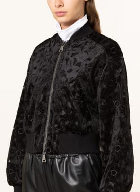 TED BAKER Samtblouson ZARIYA , Farbe: SCHWARZ (Bild 1)