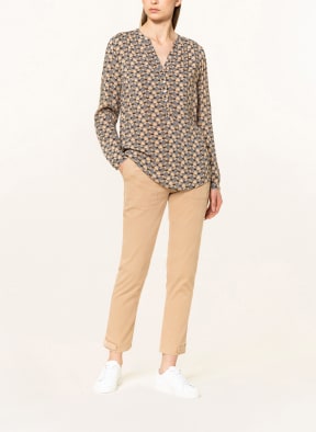 CARTOON Blusenshirt, Farbe: CAMEL/ DUNKELGRAU/ GRAU (Bild 1)