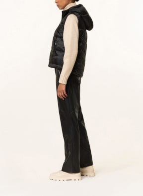CARTOON Quilted vest, Color: BLACK (Image 1)