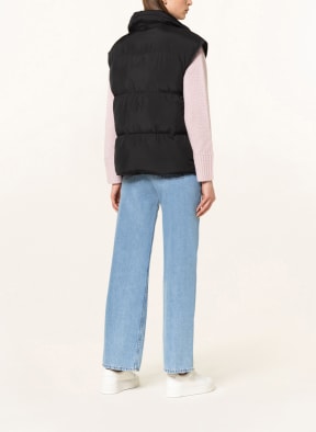OPUS Quilted vest WIRO, Color: BLACK (Image 1)