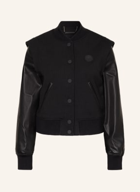 TED BAKER Blouson VIELL im Materialmix, Farbe: SCHWARZ (Bild 1)